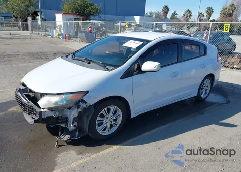 2010 Honda Insight Ex from USA, damaged, VIN JHMZE2H75AS029245